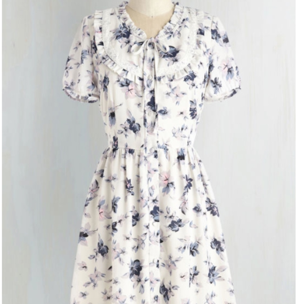 Modcloth Garden My French Dress